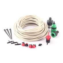 5~30m Garden Drip Irrigation System White 4/7mm Hose Balcony Bonsai Flower Watering Kit Gardening Micro Drip Emitters Water Kit 2024 - buy cheap