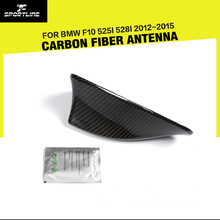 Antena de fibra de carbono para decoração exterior de carro, acabamento para bmw 5 series f10 525i 528i 2016-2018 2024 - compre barato