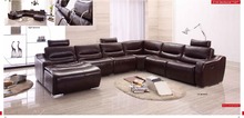 cow genuine/real leather sofa set living room sofa sectional/corner sofa set home furniture couch/sofa setional U shape big size 2024 - buy cheap