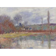 High quality Claude Monet modern art The Spring at Vetheuil Oil paintings reproduction hand painted 2024 - купить недорого