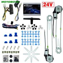 MOTOBOTS 1Set DC24V Car/Truck Front 2-Doors Electric Power Window Kits with 3pcs/Set Switches & Harness 2024 - buy cheap