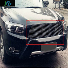 High quality stainless steel Front Grille Around Trim Racing Grills Trim For toyota Highlander 2024 - buy cheap