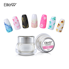 Elite99 3D Painting Color Gel Drawing UV Gel DIY Nail Art Paint For Painting Varnish Need Base Top Coat Gel Lacquer 12 Colors 2024 - buy cheap