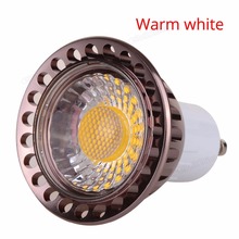 Lâmpada led dimerizável gu10 720-800lm 9w, branco quente/branco, refletor cob