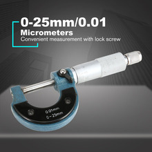 0-25 мм/0,01 микрометров микрометр суппорты наружный диаметр спиральный микрометр измерительный инструмент 2024 - купить недорого