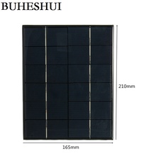 BUHESHUI  5.2W 6V Solar Cell Polycrystalline Solar Panels For Charging 3.6V Battery Diy Solar Charger 165*210MM Free Shipping 2024 - buy cheap