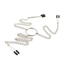 Metal Clips Nipple Clamps Chained Shaking Labia Pussy Stimulate And Massage Female Breast Clamps Adults Sex Toys For Women 2024 - buy cheap