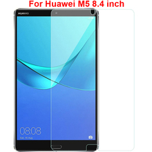 9H Tempered Glass Screen Protector For Huawei M5 8.4 inch Screen Cover Film Mediapad M5 8.4inch HuaweiM5 8.4" Screen Guard Skin 2024 - buy cheap