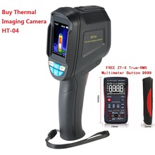Cámara de imagen térmica HT-04, dispositivo de imagen infrarroja con Sensor de alta sensibilidad, pantalla HD a Color, envío rápido 2024 - compra barato