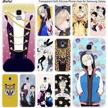 Anime YURI on ICE Soft Silicone Phone Case For Samsung Galaxy J8 J6 J4 2018 J2 Core J5 J6 J7 Prime J3 2016 2017 EU J4 Plus Cover 2024 - buy cheap