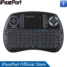 iPazzPort Backlight Bluetooth Mini Wireless Keyboard Air Mouse with Touchpad for iPad/Tablets/Microsoft Surface Pro 2024 - buy cheap
