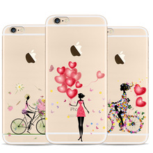Bicycle Girl For Apple Iphone 5 Case Love Balloon For Iphone 5s Case Tpu Soft Case Buy Cheap In An Online Store With Delivery Price Comparison Specifications Photos And Customer Reviews