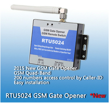 200 usuários RTU5024 Swing Portão deslizante Abridor de porta Da Garagem GSM Interruptor do Relé de Controle Remoto Abridor de Porta de Controle de Acesso controlador de servidor 2024 - compre barato