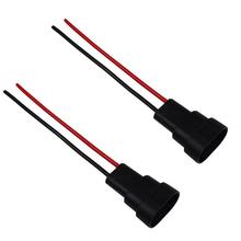 2x hb3 9006 hb4 soquete do bulbo macho adaptador conector para farol lâmpada de nevoeiro automotivo fio adaptador soquete conector da lâmpada 2024 - compre barato