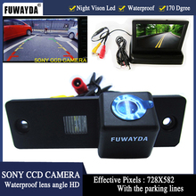 FUWAYDA 4.3' TFT LCD Auto Car Rear View Mirror Monitor Parking+Car Reverse SONYCCD Camera for Toyota 4Runner Land Cruiser Prado 2024 - buy cheap