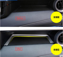 Yimaautotrims Instrument Glove Copilot Storage Box Cover Trim 1 Pcs Fit For Toyota Rav4 Rav 4 2016 - 2018 ABS Interior Mouldings 2024 - buy cheap