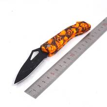 Pocket Folding Knife Survival Tactical Knives Outdoor Camping Kitchen Fruit Knife Stainless Steel Blade ABS Handle EDC Tools 2024 - buy cheap