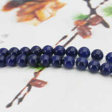 Hot sale!6mm Lapis lazuli round loose beads 15inches DIY fre shipping suitable for women jewelry making design wholesale retail 2024 - buy cheap