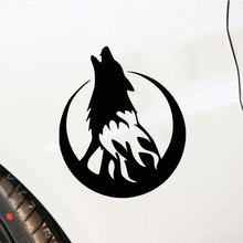 Wolf Funny Car Sticker Auto Products Motorcycle Goods Howling Animal Cars Styling Decals Vinyl Waterproof Creative Decoration 2024 - buy cheap
