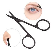 Scissor Professional Scissor Manicure For Nails Eyebrow Nose Eyelash Cuticle Scissors Curved Pedicure Makeup Tool 2024 - buy cheap