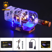 LIGHTAILING LED Light Kit For 21313 Ideas Series The Ship In A Bottle Set Building Blocks Light Set Compatible With 92177 2024 - buy cheap