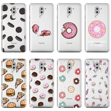 Donut Cooky Pizza Drink Back Cover For Huawei Honor 4C 5C 6C 6A Pro Soft Silicone Phone Case For Huawei Honor 6 5A 4X 5X 6X 6A 2024 - buy cheap