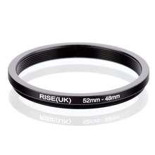 RISE(UK) 52mm-48mm 52-48mm 52 to 48 Step down Ring Filter Adapter black 2024 - buy cheap