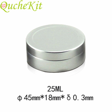 12 pcs Aluminum Cosmetic Jar Makeup Box Mini Tea Tin Jar Sealing Jar Travel Refillable Bottle Nail Art Lip Balm Spices Storage B 2024 - buy cheap