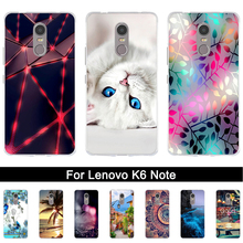 Case For Lenovo K6 Note Cover Soft Silicone Fundas For Lenovo k6 Note 5.5 '' Phone Paint Cases for Lenovo k6 Plus K53a48 Coque 2024 - buy cheap