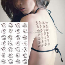 3 листа, коричневые татуировки, арабские временные тату-наклейки, тату-наклейки для женщин, боди-арт для вечевечерние 2024 - купить недорого