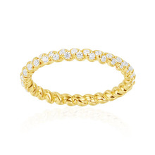 Slzely-Anillo de plata esterlina 925 para mujer, de lujo, Color amarillo y dorado, estilo barroco, circonita, joyería CZ fina 2024 - compra barato