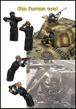 Kit de montaje a escala 1/35, conjunto de figuras de resina, Pantera, equipo 2024 - compra barato