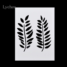 Plantillas de capas de dos hojas, Lychee Life DIY, plantilla de dibujo, corte láser, tarjeta de herramienta de grabado 2024 - compra barato