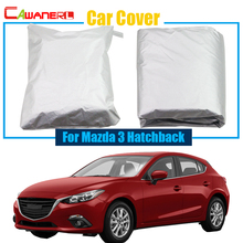 Cubierta de marca Cawanerl para coche a prueba de polvo para Mazda 3 Hatchback, cubierta de protección contra la lluvia y la nieve, para Anti UV 2024 - compra barato