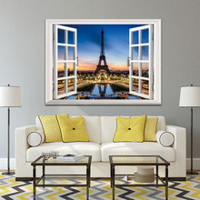 Modern picture landscape Canvas painting  Wall art picture building poster decoration art prints Outside the Window print 2024 - buy cheap
