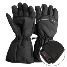 Nuevos guantes con batería eléctrica, guantes calentados, Control de temperatura deportivo recargable para motocicleta, calentador de invierno para caza 2024 - compra barato