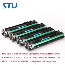 NPG-52 1Set 4PCS CMYK Compatible Drum Unit for Canon IR C2020 C2025 C2030 C2220 C2225 C2230 C2220L IRC2020 IRC2230 Image Unit 2024 - buy cheap