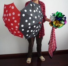 Conjuntos de guarda-chuvas e seda de bolinhas, truques de mágica, palco, ilusão, mentalismo, scarve, aparelho de flor, bola de mágica 2024 - compre barato