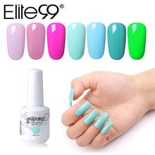 Elite99-esmalte en Gel para uñas, barniz semipermanente para manicura, Color puro, UV, 15ml 2024 - compra barato