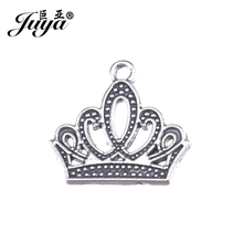 Juya pingente charmoso de coroa antiga, joia feminina com 20 tamanhos 17x18mm ao0515 2024 - compre barato