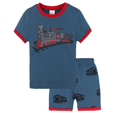 Conjunto de ropa de verano para niños, conjunto de pijama de algodón con estampado de dibujos animados, camiseta + Pantalones, 2018 2024 - compra barato