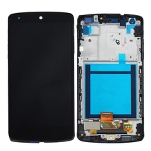 ЖК-дисплей + сенсорная панель с заменой рамки для Google Nexus 5 / D820 / D821 2024 - купить недорого