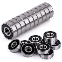 10Pcs Miniature Bearings 8x22x7mm Rubber Sealed 608-2RS Miniature Ball Bearing Deep Groove Mayitr Mechanical Hardware 2024 - buy cheap