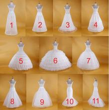 2018 Wedding Girls Wholesale In Stock Crinoline Petticoat All Style TuTu Hoop Underskirt Bridal Petticoats Prom Dress Rockabilly 2024 - buy cheap