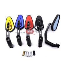 8mm 10mm red blue gold black motorcycle mirrors side rearview mirror scooter backup mirror universal motorcycle accessories 2024 - buy cheap