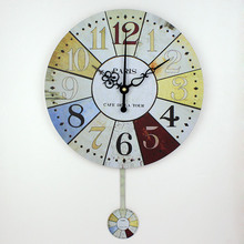 frozen Pendulum wall clock modern design silent large decorative wall clock fashion home decoration watches orologi da parete 2024 - buy cheap