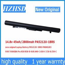 14.8v 45wh/2800mah PABAS283 PA5212U-1BRS nova Bateria Do Laptop original PARA TOSHIBA Pro R50 R50-B-01R A40-C A50-C C50-B Z50-C 2024 - compre barato