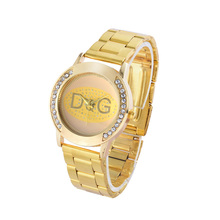 Reloj Mujer 2019 New Women Quartz Wristwatches Luxury Brand Rhinestone Women Dress Watch Casual Fashion Stainless Steel Watches 2024 - buy cheap