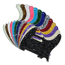 13PCS Mixed Colors 4Ply Guitar Pickguard Pick Guard Scratch Plate for Standard 8 Hole USA / Mexico TL Style Guitar Parts 2024 - buy cheap