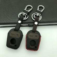 Gzyoimei-funda protectora de cuero para llave de coche, 3 botones, mando a distancia, para BMW E46, E31, E32, E34, E36, E38, E39, Z3 2024 - compra barato